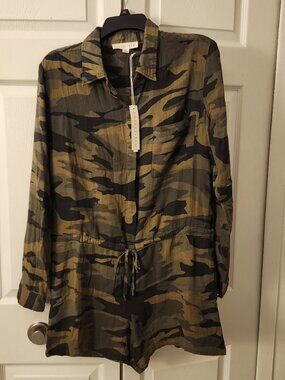 NWT Lovestitch romper overall, camo